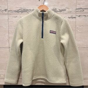 Vineyard Vines Harbor Fleece Half zip Pullover
